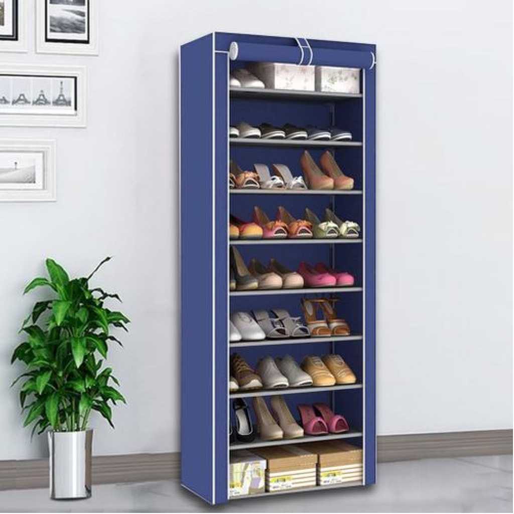Non-Woven Shoes Rack (10-Tier)